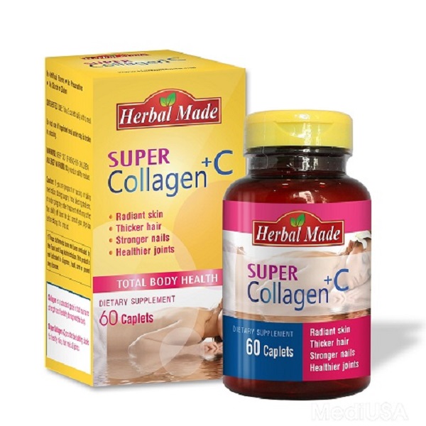 Herbal Made Super Collagen + C- Viên uống bổ sung collagen 